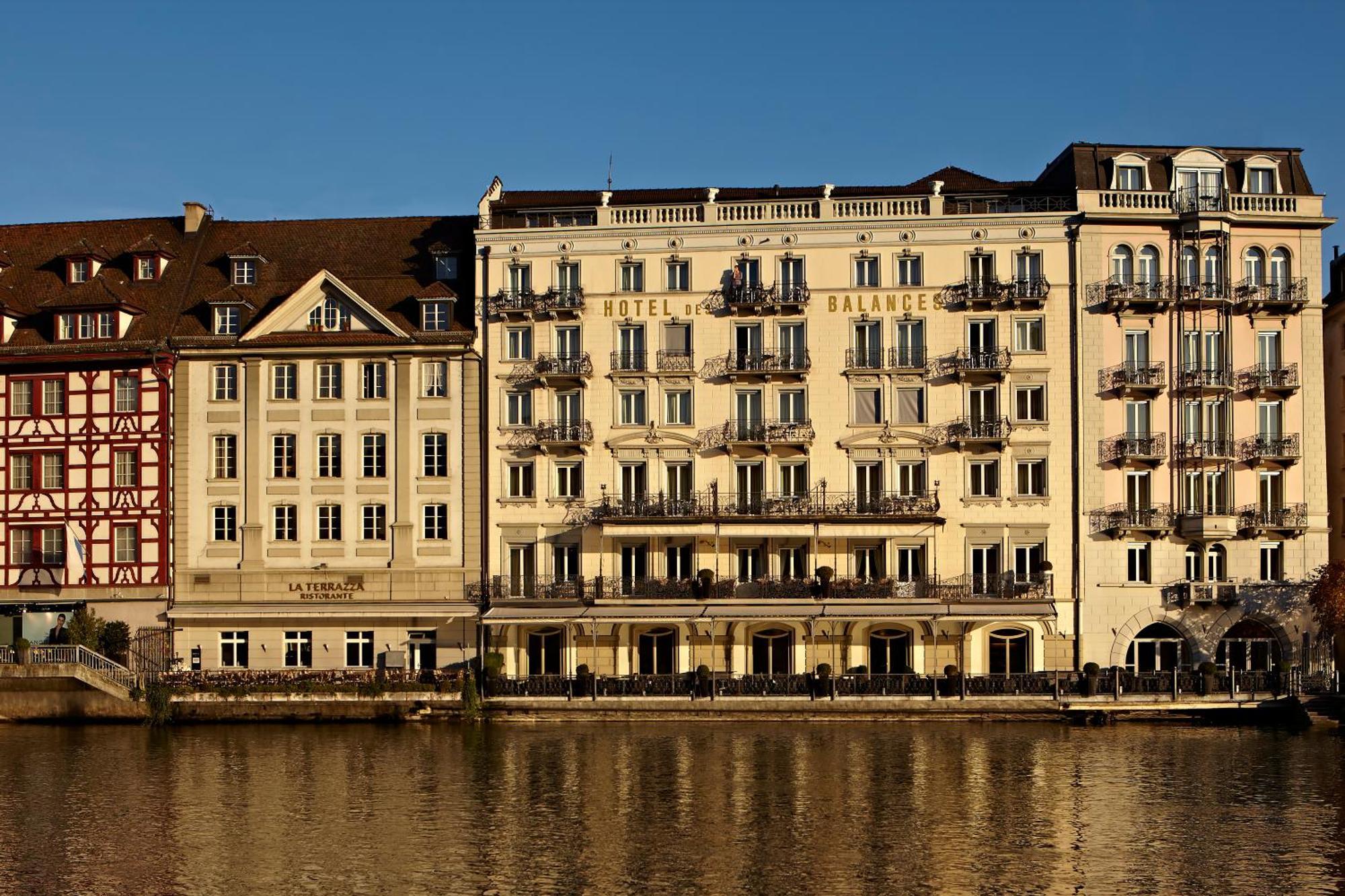 Hotel Des Balances Luzern Exterior foto